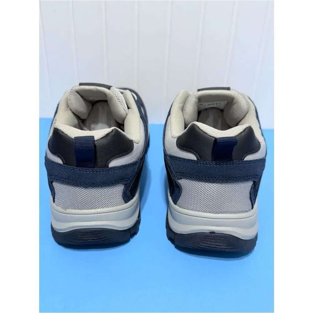 G-West Men's Navy and Gray Sneakers Size 12